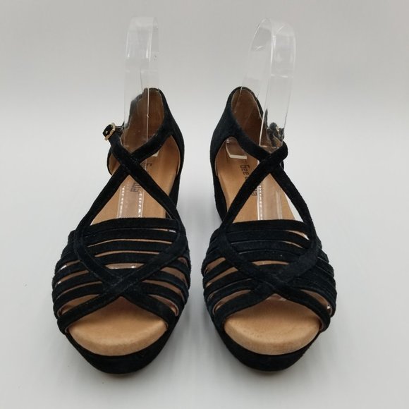 Anthropologie Gee WaWa Doris Platform Suede Sandals - Picture 3 of 11